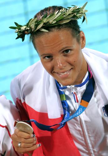 Laure Manaudou : de l'or dans l'eau