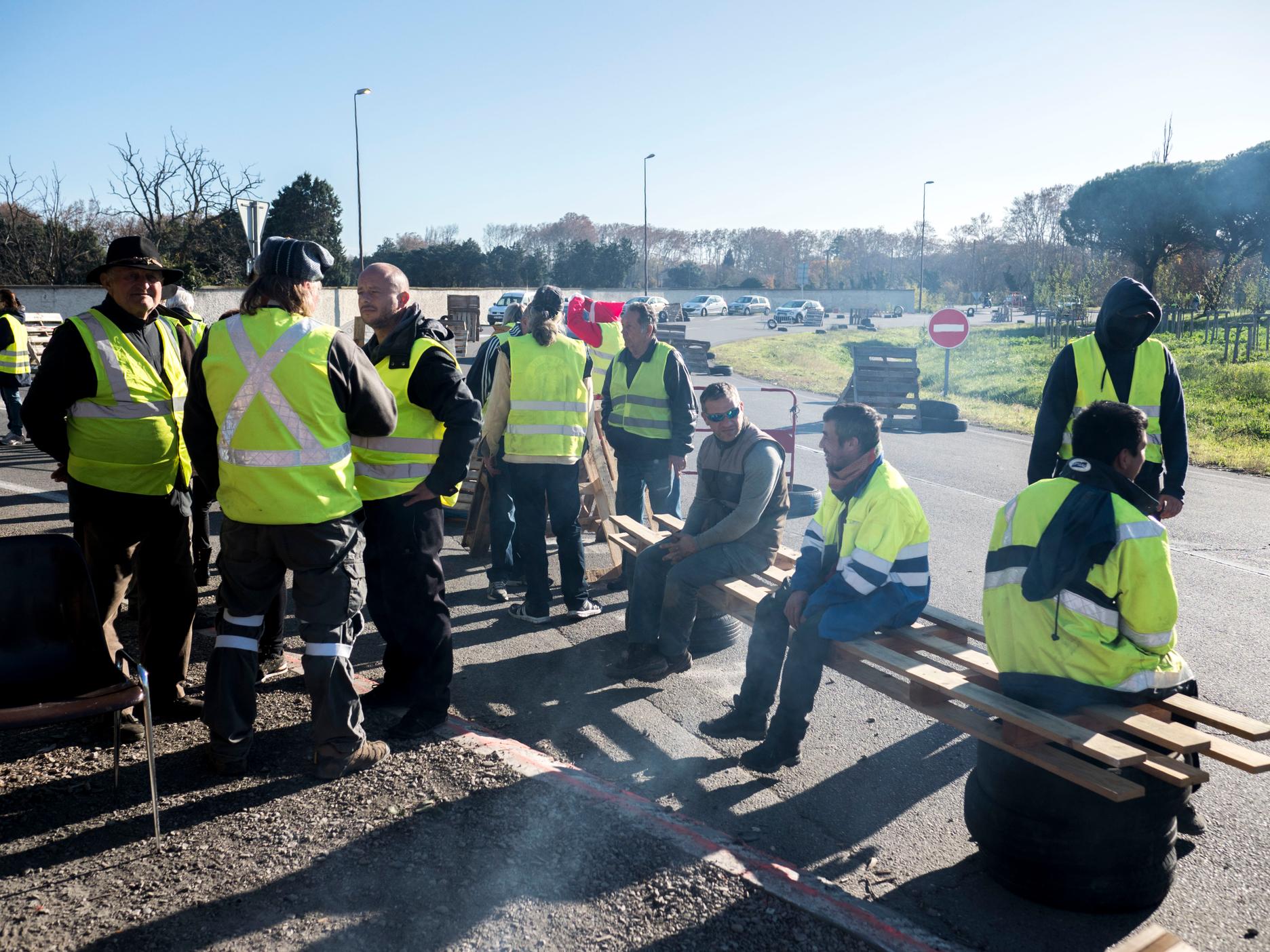 La Mobilisation Des Gilets Jaunes Du 8 Décembre En Photos